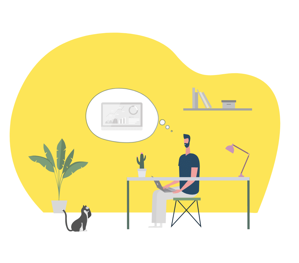 man-with-black-tshirt-on-laptop