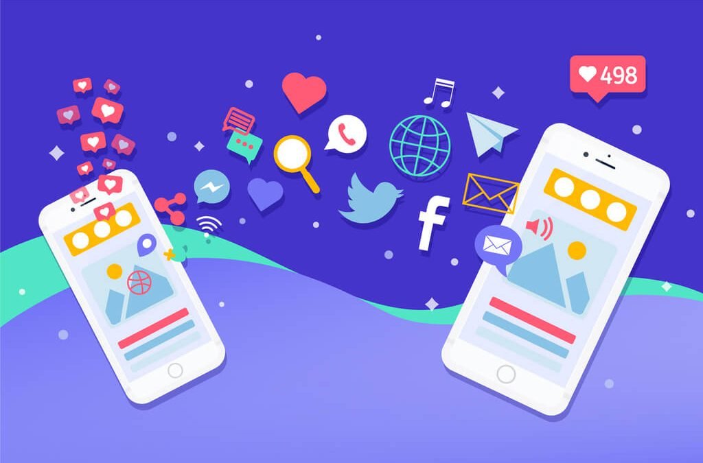 social-media-platforms-blue